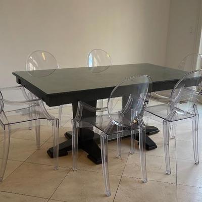 Selling kitchen table (not chairs) measures 67.5x38. $900.00