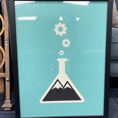 Chemistry hanging art, good for a little boys room.
20.5Wx26.5H
$20.00