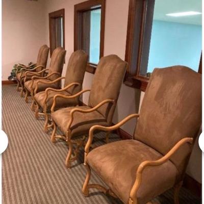 Kreiss dining chairs set of 6 $1500.00