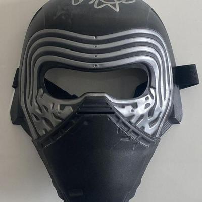 Ray Park signed Star Wars mask