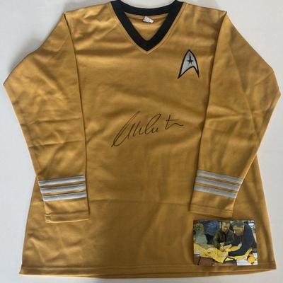 Star Trek signed William Shatner shirt