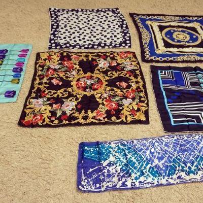 1133	6 SCARVES INCLUDING 2 ECHO, VERA AND MORE, CALL WITH CONDITION QUESTIONS
