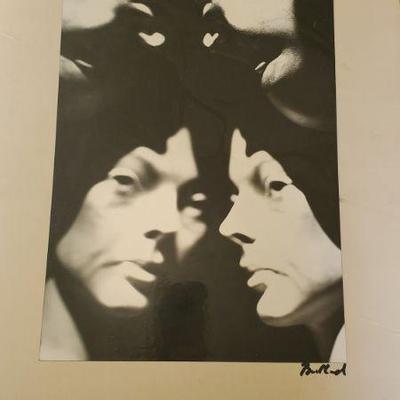 UPDATE: Collection of black and white surreal photographs. Signed Bullard