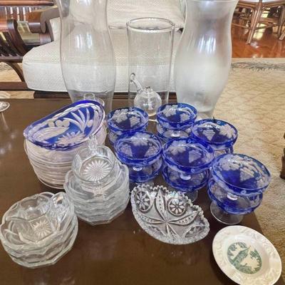 KDE017- Vintage Glassware Lot