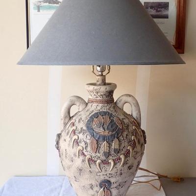 Native American lamp