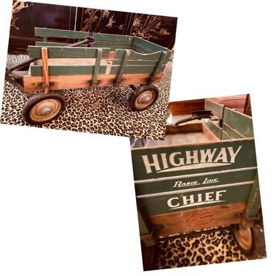 Highway chief vintage green wagon