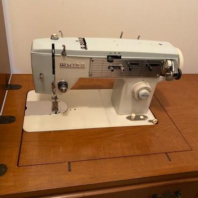 Vintage White sewing machine