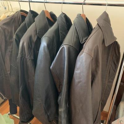Menâ€™s leather jackets