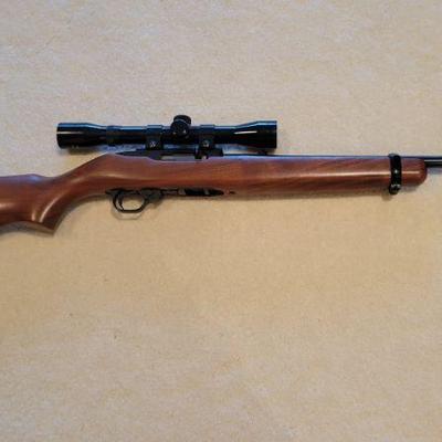 Ruger Carbine .22 with Scope
