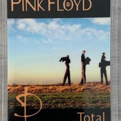 Pink Floyd backstage pass