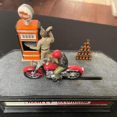 Cast Iron Bank Harley Davidson