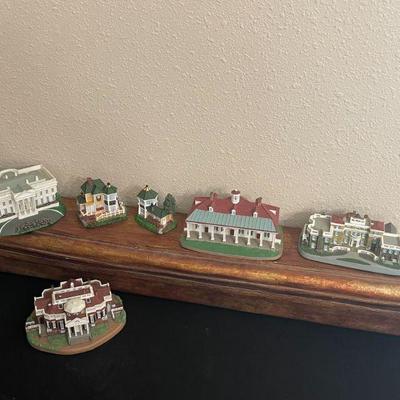 Danbury Mint Collection Presidents House’s 