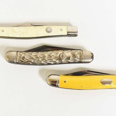 3 Imperial 2 Blade Folding Knives