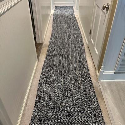 18â€™ Braided rug $140