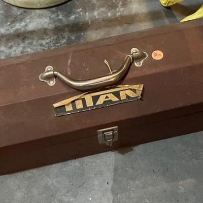 Vintage toolbox.