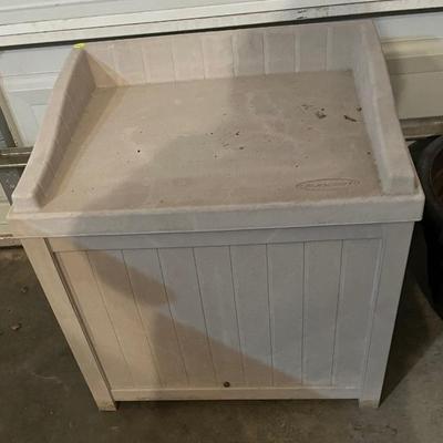 Outdoor storage.