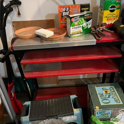 Great tool shelf!