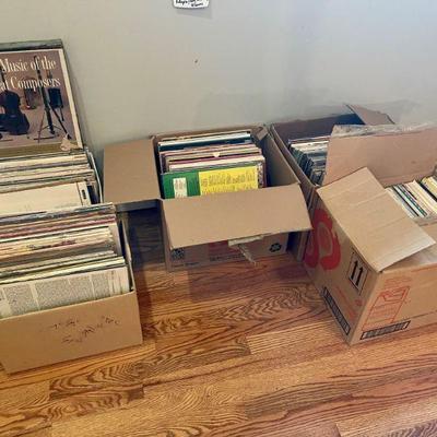 Lot 066-O: Large Vinyl Collection