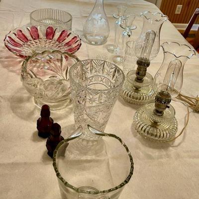Lot 034-LR: Glass and Crystal Lot
