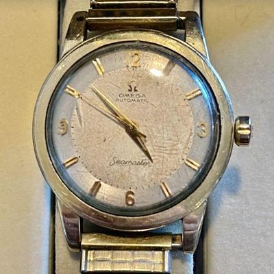 Lot 082-J: Vintage Omega Seamaster Menâ€™s Watch

