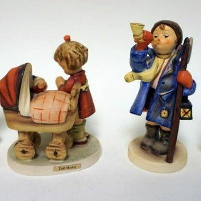 1141	GOEBEL HUMMEL FIGURINES INCLUDING BELL, APPROXIMATELY 6 IN
