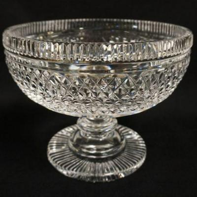 1051	WATERFORD CRYSTAL COMPOTE, APPROXIMATELY 7 1/4 IN X 6 IN H
