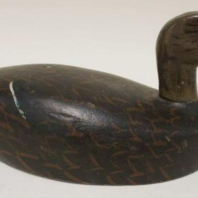 1155	ANTIQUE WOOD DUCK DECOY, APPROXIMATELY 19 IN X 7 IN
