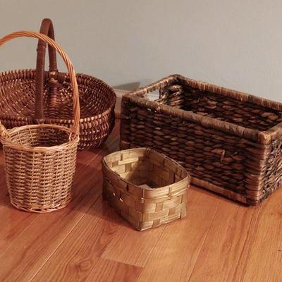 Assorted baskets. $5:& up