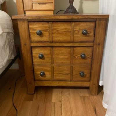 Pair of bedside tables. $99.00