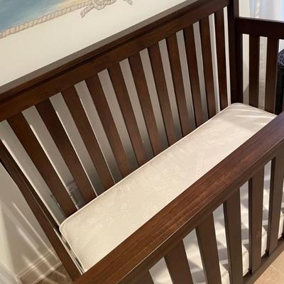 Stylish, fun, unique, this Convertible Crib in Espresso uses Victorian style clapboard on the headboard to create a sweet storybook look....