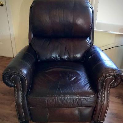 Leather Recliner  