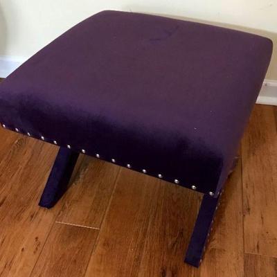 Purple stool
