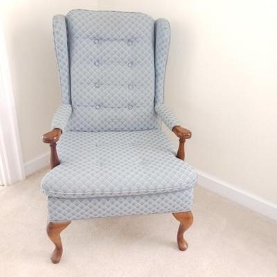 Country style wingback chair