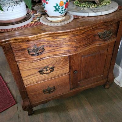 Antique wash cabinet