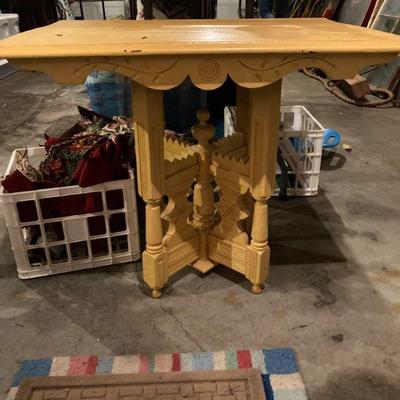 Ptd Victorian table