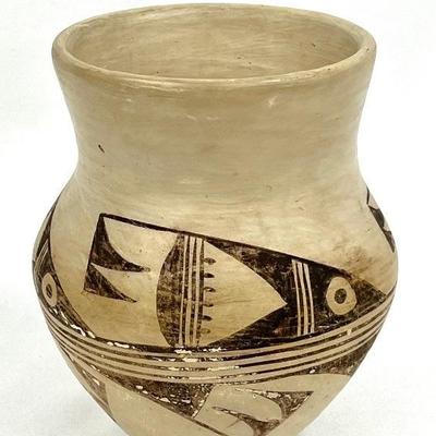 Vintage Southwestern Native American Ceramic Vessel
