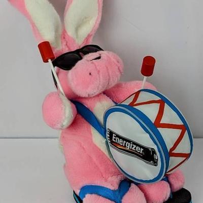 Vintage Plush Energizer Bunny- Promotional Display #2- 2000