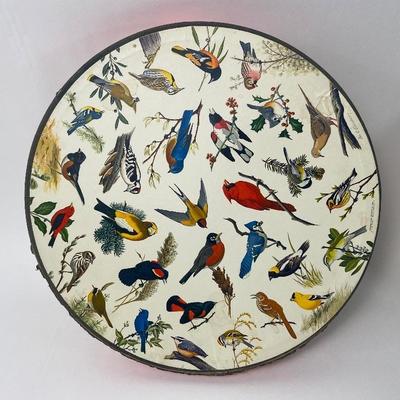 Vintage Springbok Circular Round Puzzle - Song Birds 1965