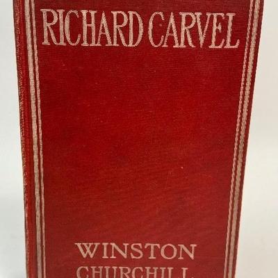 Antique RICHARD CARVEL by Winston Churchill- 1889

