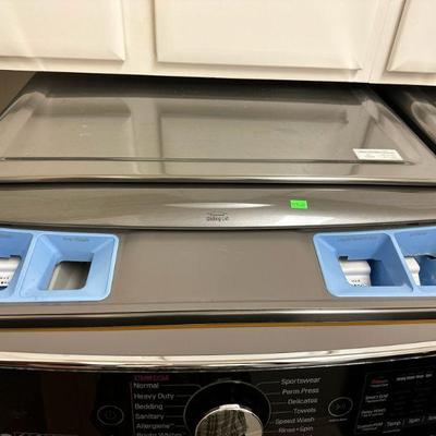 THIS ITEM ONLY AVAILABLE NOW FOR PRE-SALE - LG Smart Washer Model WM5000HVA & Matching Electric Dryer Model DLEX5000V - stainless steel,...