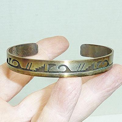 Marked STERLING cuff