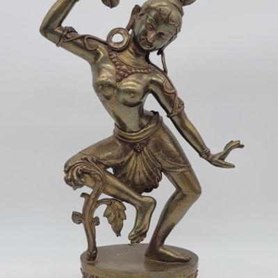 Nepalese Bronze Dancing Bodhisattva Figurine
