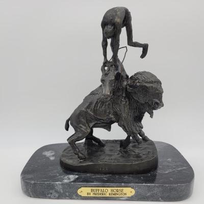 Bronze Buffalo Horse by Frederick Remington 2/100