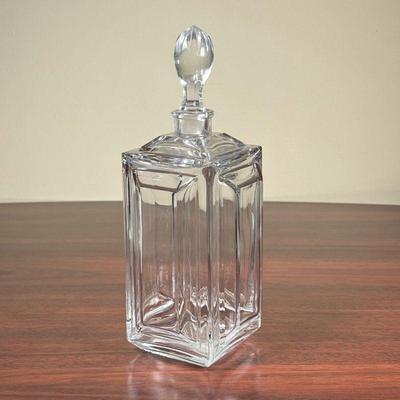 BACCARAT DECANTER  |  
Of small size, - w. 3.5 x h. 9.25 in.
