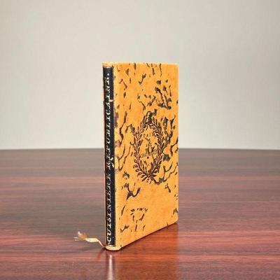 PAIX AUX CHAUMIÃˆRES  |
1976 facsimile edition of 1794 work, La Cuisiniere Republicaine, a Paris, Chez Merigot, fully bound in leather -...
