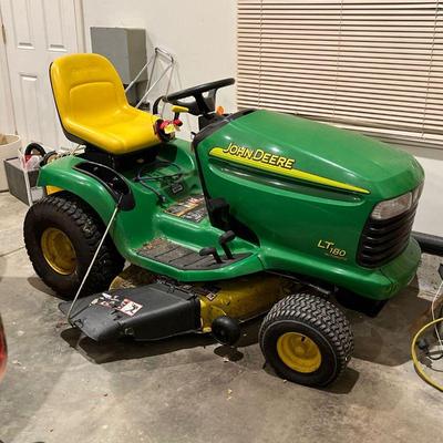 JOHN DEERE LT180 MOWER | Automatic, original owner, garage kept, 434.7 hrs