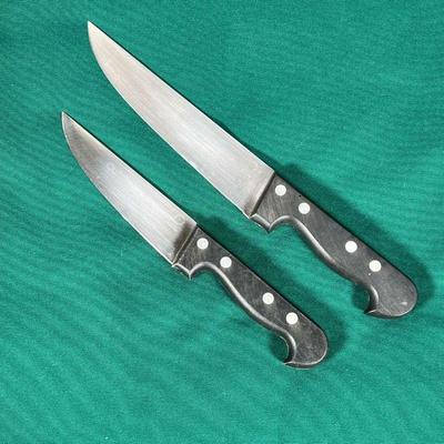 (2pc) CUISINART KNIVES  |
Sabatier Trumpet Cuisinart commercial cutlery - l. 7.25 in. (longest blade)
