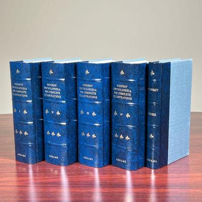 (5pc) DIDEROT ENCYCLOPEDIA  |
The Complete Illustrations 1762-1777 in four volumes plus index, Harry N. Abrams, Inc., Publishers, New...