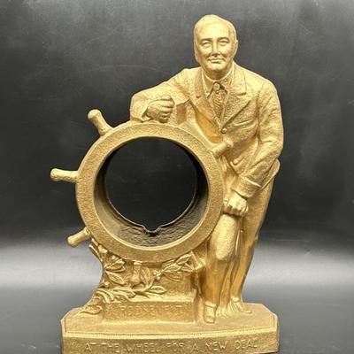 Franklin D Roosevelt 'The Man of the Hour' Clock, minus the clock insert