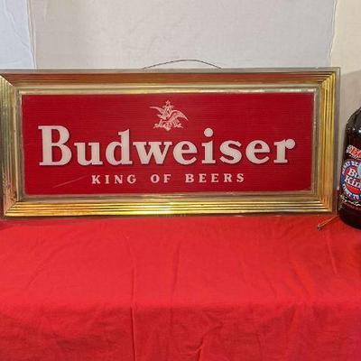 Budweiser Beer sign